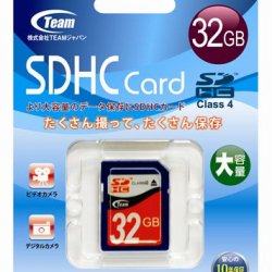 商品画像:SDHCカード 32GB Class4 TG032G0SD24X