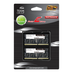 商品画像:TEAM SO-DIMM 1.35v DDR3 204pin PC3-12800 1600Mhz 16GB(8GBx2) 永久保証 TSD3L16G1600C11DC