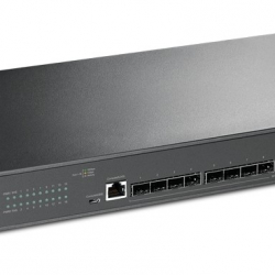 商品画像:JetStream 16ポート10GE SFP+ L2+マネージスイッチ TL-SX3016F(UN)