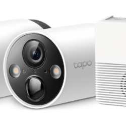 商品画像:フルワイヤレスセキュリティカメラシステム(カメラx2 + ハブx1セット) TAPO C420S2(JP)