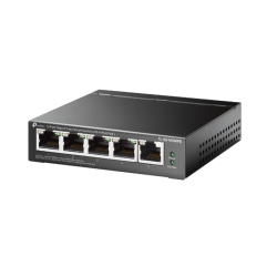 商品画像:5-Port Gigabit Easy Smart PoE/PoE+ Switch(4PoE+ポート搭載) TL-SG105MPE(UN)