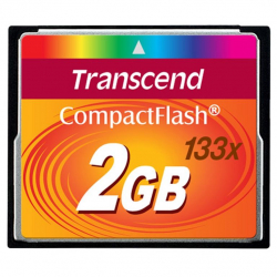 商品画像:CFカード コンパクトフラッシュ CompactFlash 133 2GB(Type I、MLC) TS2GCF133