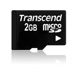 商品画像:microSD Card without adapter TS2GUSDC