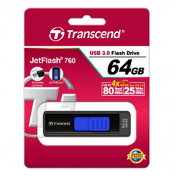 商品画像:USBメモリ JetFlash 730 64GB ホワイト(USB Type-A) TS64GJF730