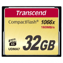 商品画像:CFカード コンパクトフラッシュ CompactFlash 1000 32GB(Type I、MLC) TS32GCF1000