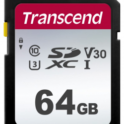 商品画像:64GB UHS-I U1 SD Card(TLC) TS64GSDC300S