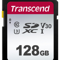商品画像:128GB UHS-I U1 SD card(TLC) TS128GSDC300S