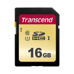 商品画像:16GB UHS-I U1 SD Card (MLC) TS16GSDC500S