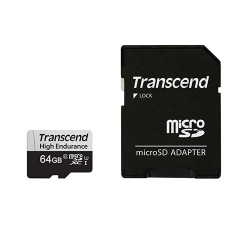 商品画像:64GB microSD w/adapter U1、High Endurance TS64GUSD350V