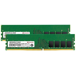商品画像:トランセンド 32GB KIT JM DDR4 3200Mhz U-DIMM 1Rx8 2Gx8 CL22 1.2V JM3200HLE-32GK