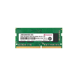 商品画像:トランセンド8GB JM DDR4 3200 SO-DIMM 1Rx16 1Gx16 CL22 1.2V JM3200HSG-8G