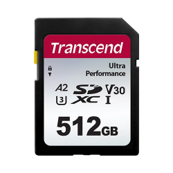 商品画像:SDカード 512GB 340S UHS-I U3 A2 Ultra Performance、SDXC 340S TS512GSDC340S