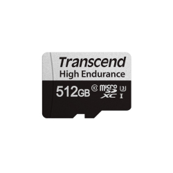 商品画像:microSDカード 512GB SDアダプター付き UHS-I U3 High Endurance TS512GUSD350V