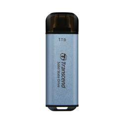 商品画像:ポータブルSSD 1TB USB形状 10Gbps Type C TS1TESD300C