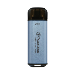 商品画像:ポータブルSSD 2TB USB形状 10Gbps Type C TS2TESD300C
