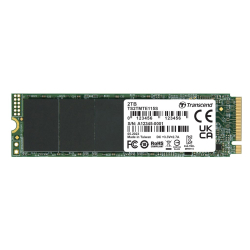 商品画像:M.2 2280 PCIe SSD 2TB Gen3x4 NVMe TLC DRAM-less TS2TMTE115S