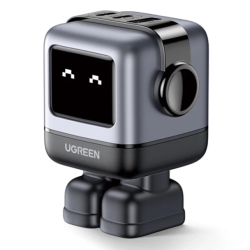 商品画像:UGREEN Uno RG PD 急速充電器 65W GaN 2C1A メタリックグレー 15570 UGR-OT-000026