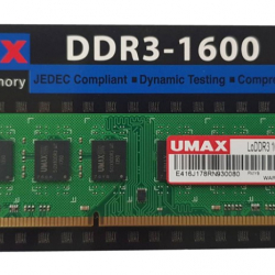 商品画像:UMAX デスクトップ向け DDR3 1600 8GB[] UM-DDR3S-1600-8GB