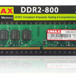 商品画像:UMAX デスクトップ向け DDR2 800 2GB[] UM-DDR2S-800-2G-R1