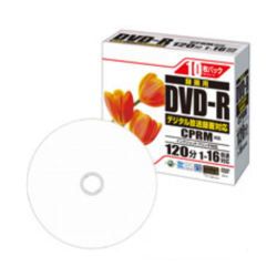 商品画像:録画用DVD-R VHR12JPP10