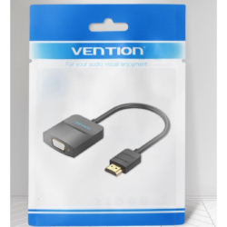 商品画像:HDMI to VGA Converter 0.15M Black 42-2670