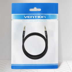 商品画像:3.5mm Male to Male Audio Cable 0.5M Black Aluminum Alloy Type BA-4339