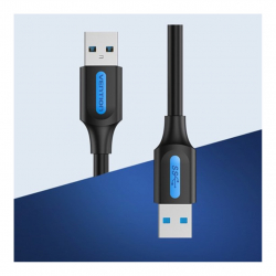 商品画像:USB 3.0 A Male to A Male Cable 1M Black PVC Type CO-7385