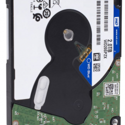 商品画像:WD Blue 7mm厚 2.5インチ内蔵HDD 2TB SATA6Gb/s 5400rpm 128MB WD20SPZX-R