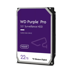 商品画像:WD Purple Pro 監視用 3.5インチ内蔵HDD 22TB SATA6Gb/s 7200rpm 512MB WD221PURP