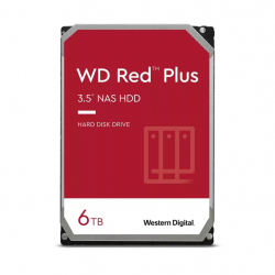 商品画像:WD Red Plus 3.5インチ内蔵HDD 6TB SATA6Gb/s 5400rpm 256MB WD60EFPX