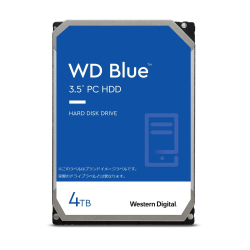 商品画像:WD Blue 3.5インチ内蔵HDD 4TB SATA 6Gb/s 5400rpm 256MB WD40EZAX