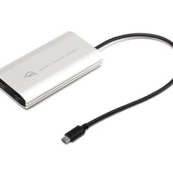 商品画像:OWC USB-C Dual HDMI 4K Display Adapter OWCCADPDL2HDMI