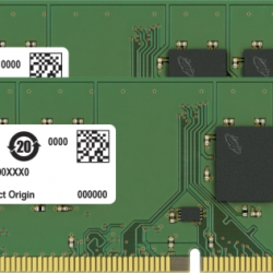 商品画像:デスクトップ用増設メモリ 32GB(16GBx2枚)DDR4 3200MT/s(PC4-25600)CL22 UDIMM 288pin CT2K16G4DFRA32A