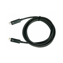 商品画像:QNAPオプションケーブル 2.0m Thunderbolt3 Type-C 40Gbps active cable CAB-TBT320M-40G-LINTES