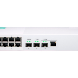 QNAP(キューナップ) QSW-308-1C QSW-308-1C | Cost-effective entry-level 10GbE Switch with 5-Speed