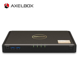 商品画像:AXELBOX TBS-464-8G SSD4TB搭載モデル(タワー型 NAS SSD1TBx4) AXEL-TBS-464/4TB