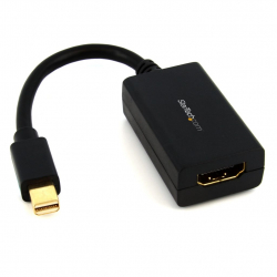 商品画像:Mini DisplayPort-HDMI ディスプレイ変換アダプター/1920x1200(1080p)/DP Altモード/Thunderbolt 1/2対応/Mini DisplayPort 1.2からHDMI モニター プロジェクターなどへの変換コネクター MDP2HDMI