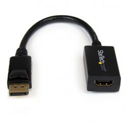 商品画像:DisplayPort-HDMI 変換アダプタ/DP 1.2-HDMI ビデオ変換/1080p/ディスプレイポート-HDMI 映像コンバータ/DP-HDMI パッシブアダプタ/ラッチつきDPコネクタ DP2HDMI2