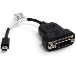 商品画像:Mini DisplayPort-DVI 変換アダプタ/mDP 1.2-DVI-Dビデオ変換/1080p/ミニディスプレイポート-DVI シングルリンク映像コンバータ/アクティブアダプタ MDP2DVIS