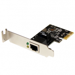 商品画像:ギガビットイーサネット 1ポート増設PCI Expressインターフェースカード 1x Gigabit Ethernet 拡張用PCIe LANカード/ボード PCIe対応Gigabit NIC ネットワークカード ロープロファイル ST1000SPEX2L