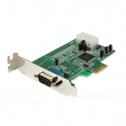 商品画像:RS232Cシリアルアダプターカード/PCI Express/1ポート/16550 UART/ロープロファイル(標準ブラケット付属)/Windows & Linux/シリアル拡張カード PEX1S553LP