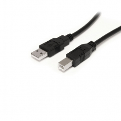 商品画像:USB 2.0ケーブル/9.1m/アクティブタイプ/Type-A-Type-B/オス-オス/リピートIC内蔵/タイプA-B 周辺機器 プリンター スキャナー 外付けHDD用 ロングケーブル コード USB2HAB30AC