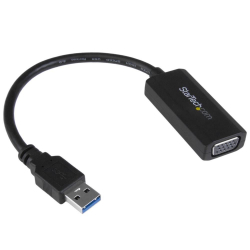 商品画像:USB 3.0 - VGA変換アダプタ オンボード・ドライバインストールに対応 USB 3.0 A(オス) - VGA 高密度D-Sub15ピン (メス) 1920x1200(USB 3.0の場合) USB32VGAV