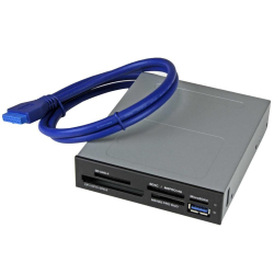 商品画像:USB 3.0接続 内蔵型マルチカード リーダー/ライター(UHS-II対応) SD/ Micro SD/ MS/ CF 対応メモリーカードリーダー 35FCREADBU3