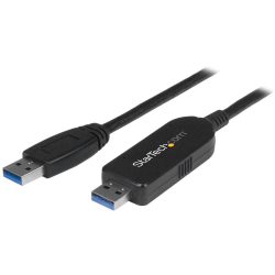 商品画像:データ リンクケーブル/USB 3.0 Type-A-Type-A/2m/ドラッグ&ドロップ対応/Mac & Windows対応/USB データ 移行 転送 Link ケーブル USB3LINK