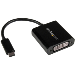 商品画像:USB-C-DVIディスプレイ変換アダプター/1920x1200/DP Altモード/Thunderbolt 3対応/USB Type-CパソコンからDVIモニター プロジェクターへの変換コネクター CDP2DVI