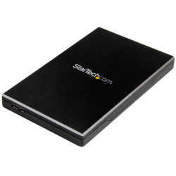 商品画像:USB 3.1(10 Gbps)接続2.5インチSATA SSD/HDDドライブケース アルミ製ポータブル&シングルドライブケース S251BMU313