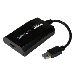 商品画像:USB 3.0 - HDMI変換アダプタ USB 3.0接続外付けHDMIアダプタ マルチモニター・ビデオカード Mac対応 DisplayLink認定 HD 1080p USB32HDPRO