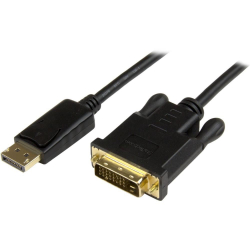 商品画像:DisplayPort - DVI変換ケーブルアダプタ 91cm 1920x1200 ディスプレイポート(オス) - DVI-D(オス) DP2DVI2MM3