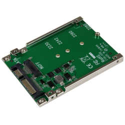 商品画像:M.2 SATA SSD-2.5インチSATA変換アダプタ/オープンフレームブラケット/M2ハードドライブアダプター/NVMe非対応 SAT32M225